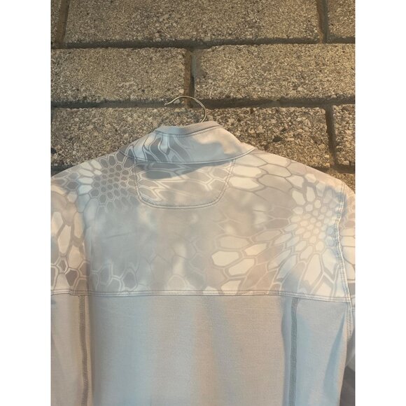 5.11 Tactical Womens Kryptek Half-Zip Pullover Shirt S Polyester/Elastane Gray/W - Picture 13 of 13